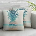 thumbnail image 3 of Qinduosi Hello Pillow Covers Beach Theme Decorative Throw Pillow Covers for Home Patio Party Decor , Set of, 3 of 5