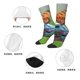 thumbnail image 5 of Fotbe Butterfly Landing On Head Dumpy Frog Calcetas Largas con Estampado para Hombre y Mujer – Calcetas de Compresión Transpirables y Elásticas, Viajar y Uso Diario Talla 5-11, 5 of 6