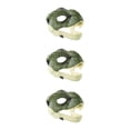 thumbnail image 5 of bedienty Fun Cartoon Dinosaur Mask Costume Accessory for Kids Festivals and Birthdays Halloween Party Green 3Set, 5 of 5