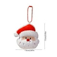 thumbnail image 3 of Steadlien Soft Plush Christmas Tree Ornament - Cute Doll Pendant with Polyester Fabric - Festive Holiday Decoration for Tree and Home Seasonal Celebration, 3 of 6