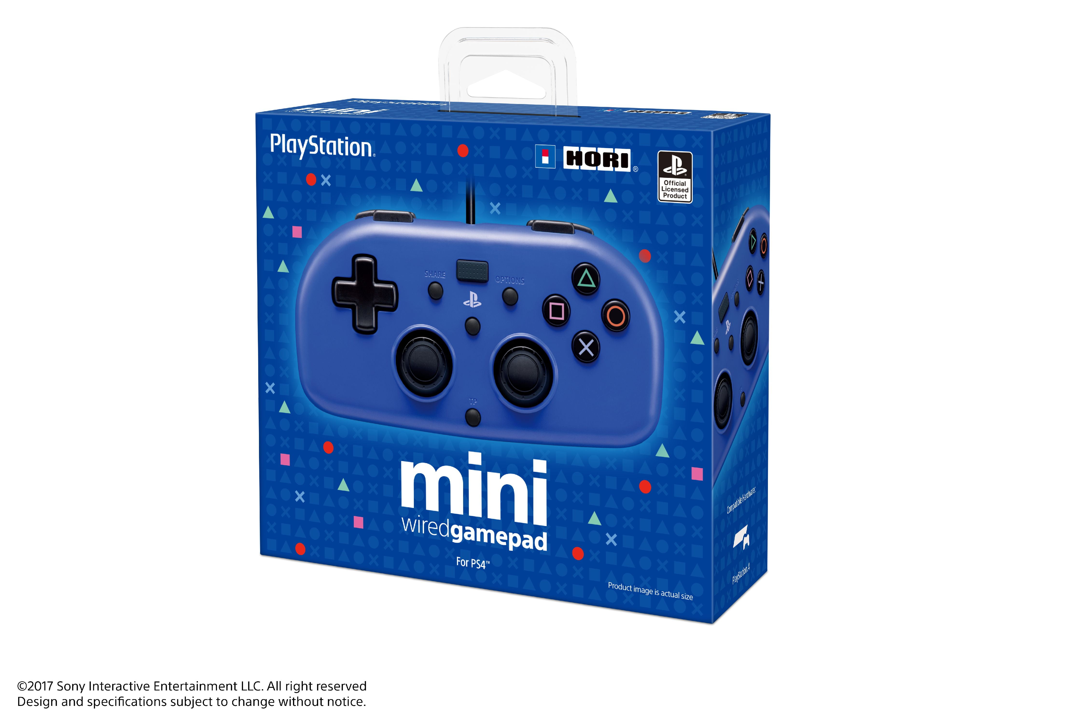Playstation 4 Hori Licensed Mini Wired Gamepad PS4 Walmart