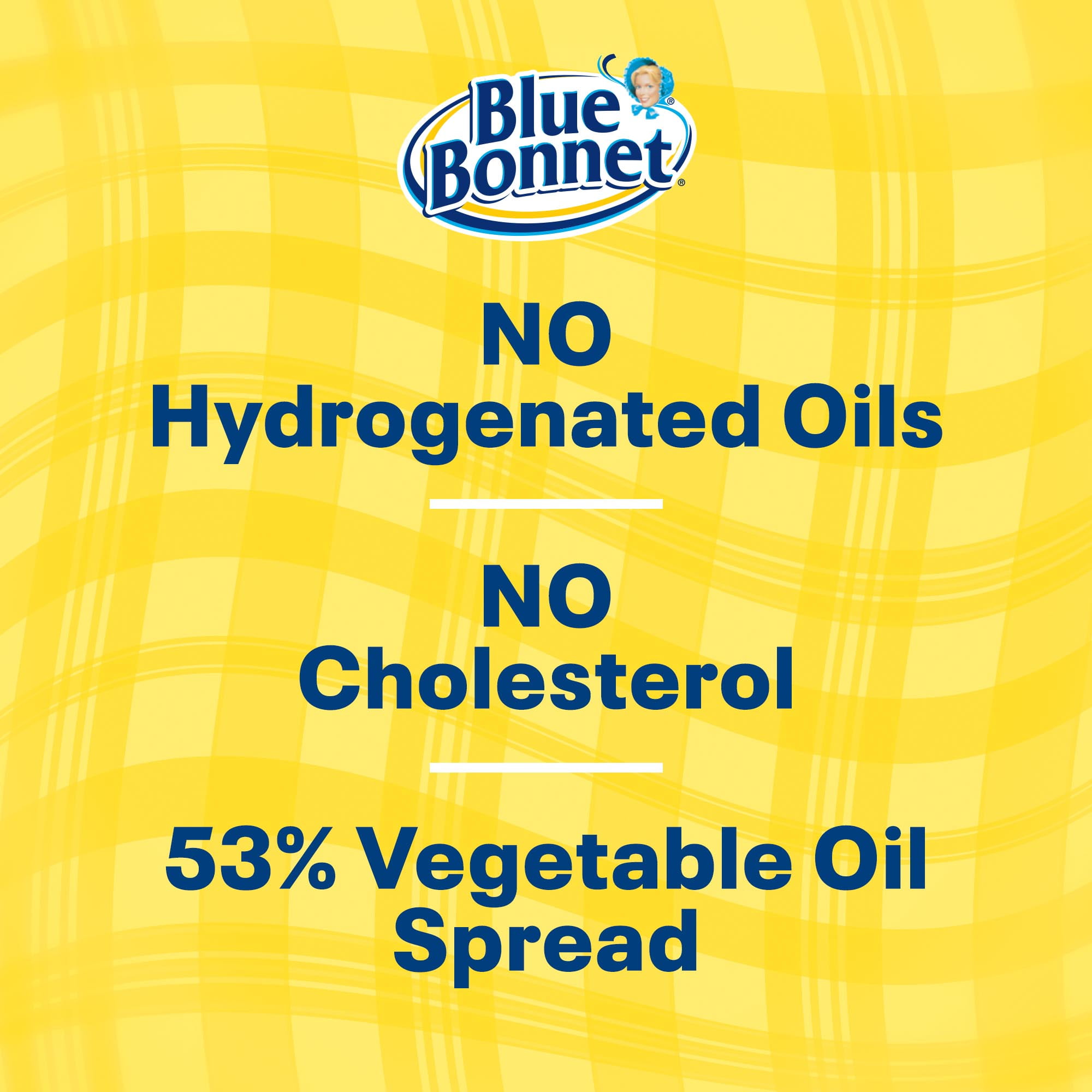 Blue Bonnet Original Vegetable Oil Spread Sticks, 16 oz (4 Sticks)