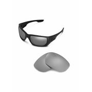 Walleva Titanium Polarized Replacement Lenses for Oakley Style Switch Sunglasses
