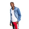 thumbnail image 2 of Victorious Men's Essential Denim Trucker Jean Jacket DK148 - Indigo - 4X-Large, 2 of 7