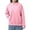Pink, variant on Girls Solid Color Pullover Hoodie Casual Soft Sweatshirt for Kids Athletic Comfort Wear, Girl Sweatshirt Top(Pink,5-6Years)