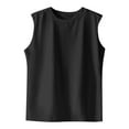 thumbnail image 4 of XDIAHBPL Camisole Tops For Women Round Neck Loose Short Sleeve T Shirt Vest Fashion Casual Tank Tops, 4 of 4