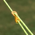 thumbnail image 3 of 60 piezas de cuerda de paracaídas para acampar al aire libre, kit de cierre de hebilla fija (naranja), 3 of 9