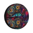 thumbnail image 1 of Fotbe Mandala Colorful Funda de Llanta de Repuesto con Estampado, Engrosada, Ajuste Universal para Jeep, Remolque, RV, SUV, Camión-14 inch, 1 of 6