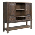 thumbnail image 2 of Intercon-62" Sideboard w/Wine Storage in Driftwood and Sable, 2 of 2
