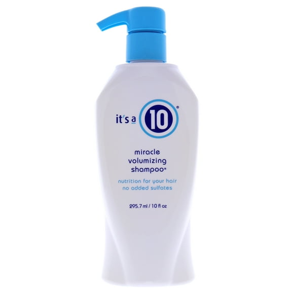 Miracle Volumizing Shampoo (Sulfate free) by Its A 10 for Unisex - 10 oz Shampoo