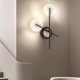 thumbnail image 1 of Lámpara de pared LED creativa: de acrílico, luz cálida, accesorios de pared, lámpara iluminación, jardín, , decoración de Doble cabeza Salvador Lámpara de cabecera de pared, 1 of 8