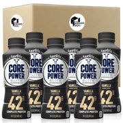 Core Power Elite Failrlife High Protein Shakes 42 Grams 14 Oz. in The Award Box Packaging Vanilla, 6 Bottles