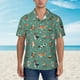 thumbnail image 2 of Balery Veterinary Clinics Camisas hawaianas de manga corta para hombre, camisas playeras de corte holgado, camisas de vacaciones con botones,XX-Large, 2 of 7