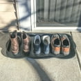 thumbnail image 4 of AmeriHome Rubber Boot Scrap Mat and Rubber Boot/Shoe Mat for Doorway 32" L x 16" D x 1" H, 4 of 5