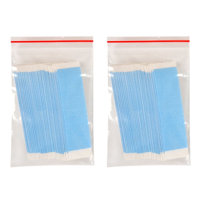 72 Unids/Lote de Cintas para Peluca SúPer Fuertes, Cinta Adhesiva Doble para ExtensióN de Cabello, Resistente Al Agua para PeluquíN/Pelucas de Encaje, PelíCula Adhesiva