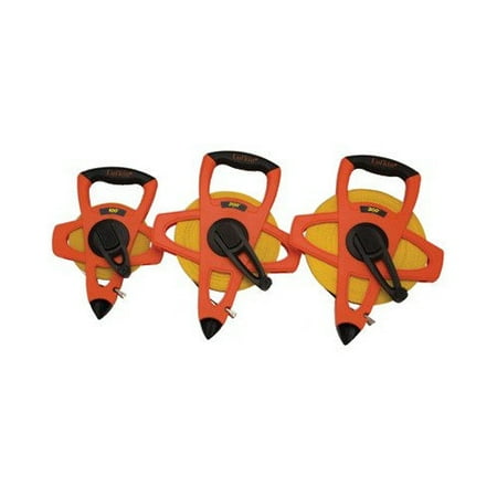Cooper Tools Hi-Viz Orange Reel Fiberglass Tapes - tape fbgl 1/2''/13mmx330'/100m 2-sided