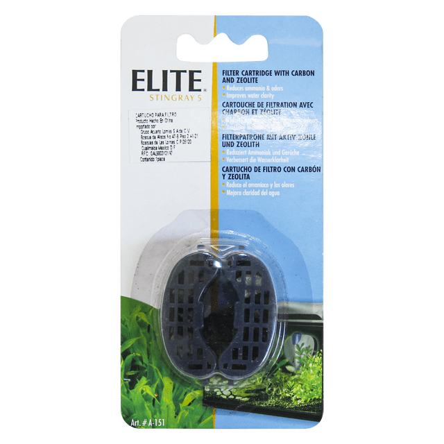 Repuesto Filtro Carbón Hagen Elite Stingray 5Gal 18.9L HA151