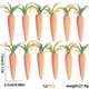 thumbnail image 3 of Zanahorias de Espuma de Simulación de Pascua, 12 Piezas, 3 of 7
