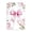 Whimsical Pink Floral Bow_v1, variant on Stupell Industries French Country Whimsical Floral Bow Pink Black Framed Print Under Glass, 14 x 20, by Creative Studio