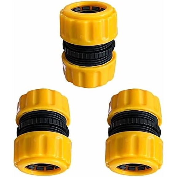 Garden Hose Repair Kit 3/4" or 5/8" Water Hose Connectors/Hose Mender/Hose Extender End Repair, Leakproof Design, 3PCS$$Garden & Patio