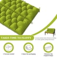 thumbnail image 7 of Kimunuk Outdoor Porch Swing Cushion, 47" X 40" X 5" Waterproof Bench Chair Replacement Cushion with 6 Ties for Patio, Grass Green, 7 of 7
