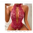 thumbnail image 1 of Body de mujer, lencería Sexy de encaje, vestido transparente, ropa interior sexual, monos eróticos calientes, disfraz, lencería Porno de talla grande 4xl, 1 of 1