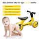 thumbnail image 2 of Irfora Bicicletas de equilibrio para bebés Juguetes para bebés para niños de 1 año, niñas de 18 a 36 meses, primera bicicleta para niños pequeños, andador para bebés, niños sin pedal, 4 ruedas, primer Irfora Empujar bicicleta, 2 of 7