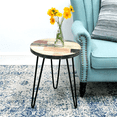 thumbnail image 2 of Side Table Solid Reclaimed Wood for Small Spaces Coffee Sofa End Table, 2 of 11