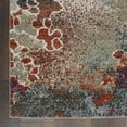 thumbnail image 4 of Nourison Artworks Modern Abstract Seafoam/Brick 7'9" x 9'9" Area Rug, (8' x 10'), 4 of 8