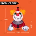 thumbnail image 5 of Joyfy 4.5 FT Halloween Inflatable Killer Clown Broke Out from Window with Built-in LED Blow Up Inflatable for Window Decoration Yard Garden Lawn Decor, 5 of 7