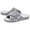 Grey, variant on Litfun Women's Fuzzy Slippers Adjustable Terry Cloth Indoor Slippers Open Toe House Shoes with Arch Support