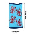 thumbnail image 3 of Boovnll Beach Towels, Quick Dry Sand Free Microfiber Oversized Beach Towel Lightweight for Beach Yoga Gym Pool, Beach Accessories, 28x55", 3 of 6
