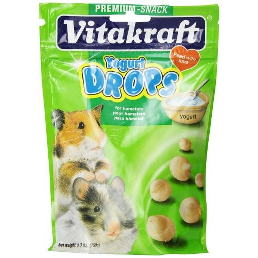 Vitakraft Drops Yogurt Dry Hamster Treat, 5.3 Oz