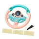 thumbnail image 4 of Volante de juguete para niños, controlador de conducción simulado, volante portátil, juego de coche para niños, juguete con sonido para niños pequeños Rosa, 4 of 8