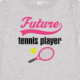 thumbnail image 4 of Inktastic Future Tennis Player Baby Girl Girls Baby T-Shirt, 4 of 5