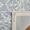 thumbnail image 4 of SAFAVIEH Bella Doriane Medallion Geometric Wool Area Rug, Blue/Ivory, 4' x 6', 4 of 8