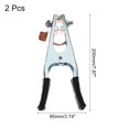 thumbnail image 2 of Unique Bargains 500A Welding Ground Clamp, Iron A-shape Welding Machine Grounding Clamp Earth Ground Cable Copper Clip 2Pcs, 2 of 4