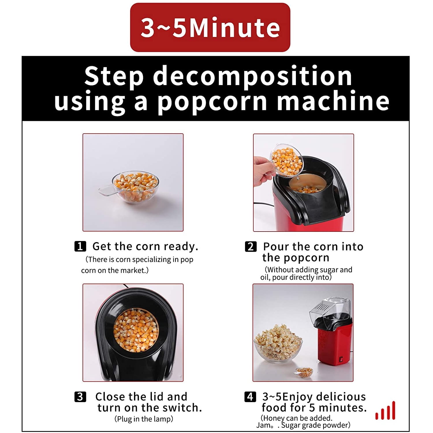 Making Popcorn With a Hot Air Popper : 8 Steps - Instructables