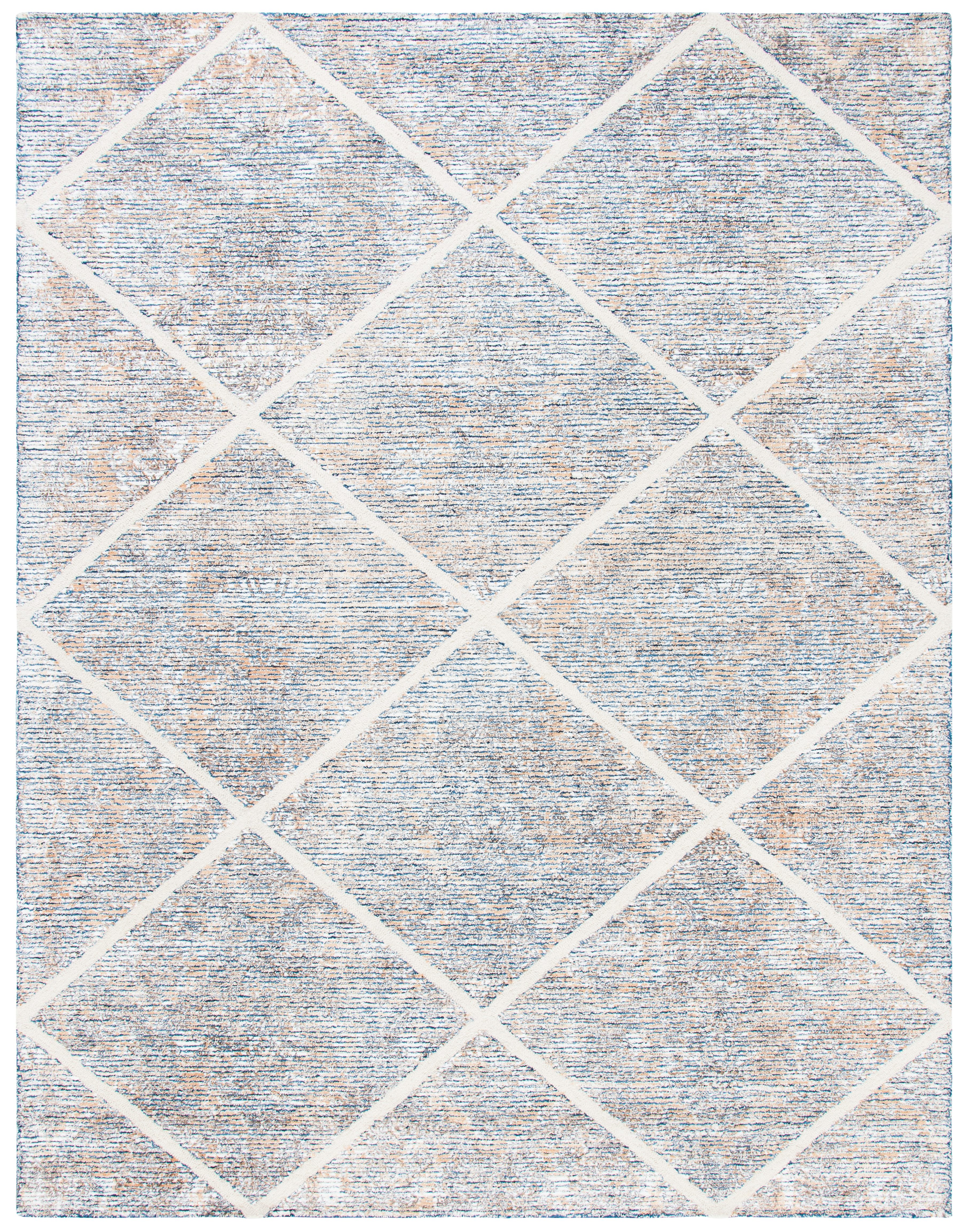 SAFAVIEH Artistry Linda Trellis Area Rug, Ivory/Gold, 8' x 10'