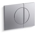 thumbnail image 1 of Kohler K-75891 Dual Flush Actuator Plate For Veil Tank And Carrier System - Chrome, 1 of 2