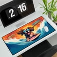 thumbnail image 3 of Retro Surfing Boykin Spaniel in Cool Sunglasses Hello Summer Waves Desk Mat Full Keyboard Mouse Pad Dog Lover Large Mousepad - 10001, 3 of 5