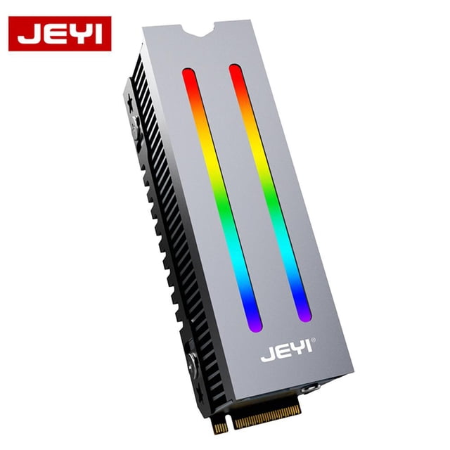 Radiador M.2 2 SSD con disipador térmico RGB JEYI NVME NGFF 237W/mk Pad ( ) Hugtrwg Para estrenar