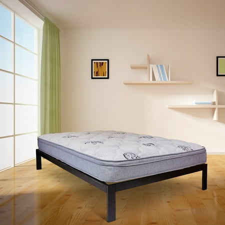 Euro Top Mattress - Wolf Slumber Express 10 Inch Euro Pillow Top Back Aid Mattress