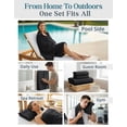 thumbnail image 3 of Casa Platino 8-Pack Towels for Bathroom – 100% Ring-Spun Cotton, 2 Bath, 2 Hand Towel & 4 Washcloths, Highly Absorbent, Stays Soft After Washes, Hotel & Spa Quality – Black, 3 of 8