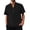 Black, variant on Men's Casual Button-Down Shirts Hawaiian Shirt Lapel Collar Print Lapels Shirts Classic Breathable Tees Button Down Tops