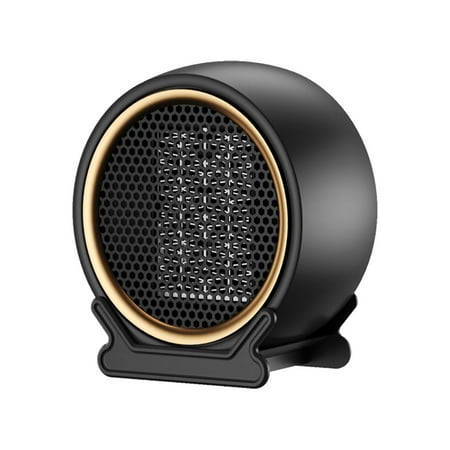 

Space Heater 1200W Desktop Warm Air Heater 2-speed Electric Heater PTC Fast Heating Household Radiator Quiet For Office Room Desk Indoor Use -------- Faster Heat