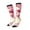 2 Black-1, variant on Picia Women Crew Soft Moisture-wicking Socks Ace Of Diamonds Lady Pattern Design Cotton Socks, One Size fit All
