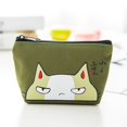 thumbnail image 3 of Cat Printed Coin Purses Cartoon Animal Mini Money Bag Card Holder Key Bag Small Wallets, 3 of 4