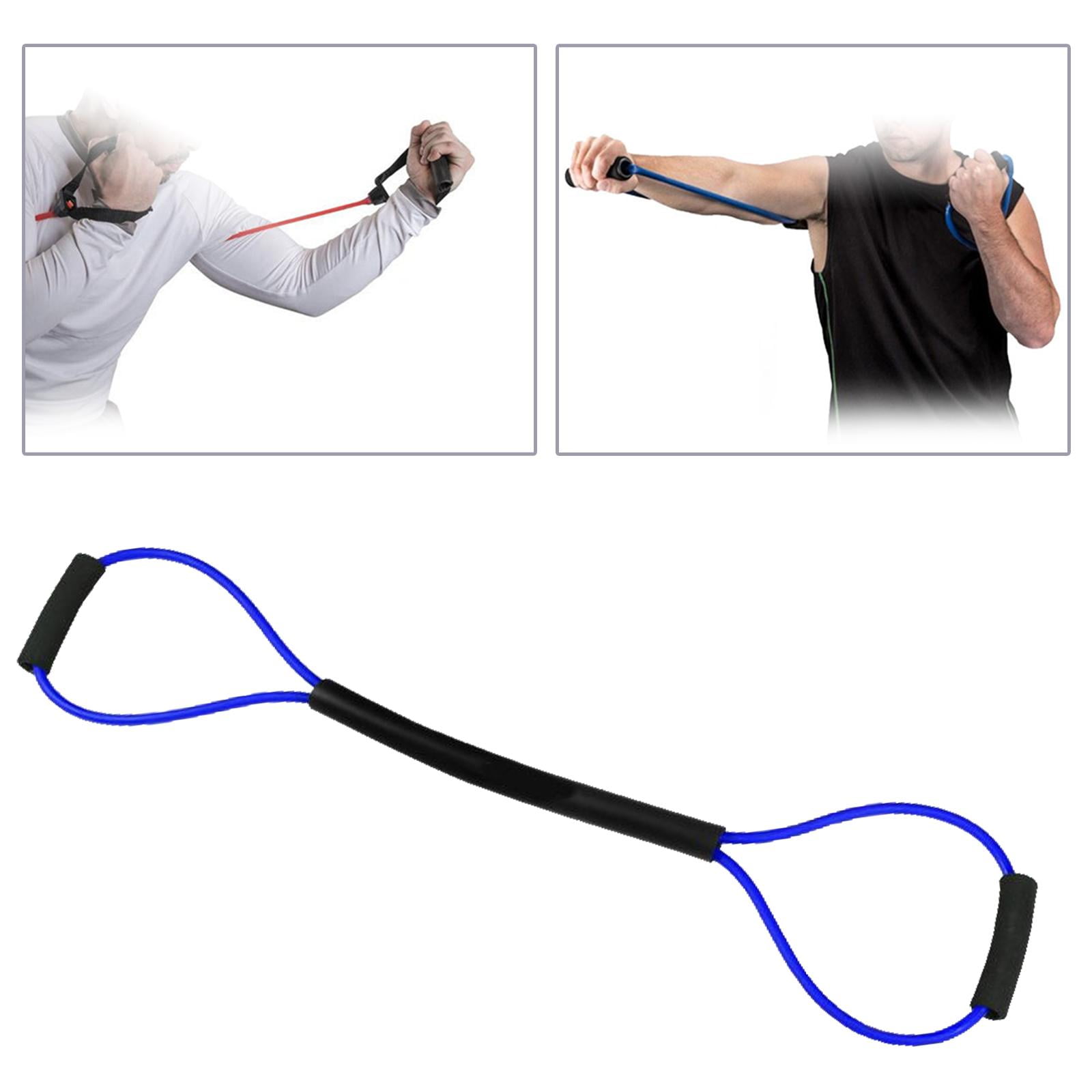 2 Piece Resistance Band Shadow Boxing Gym Pull Rope Indoor Home , StyleG, Multiple sizes