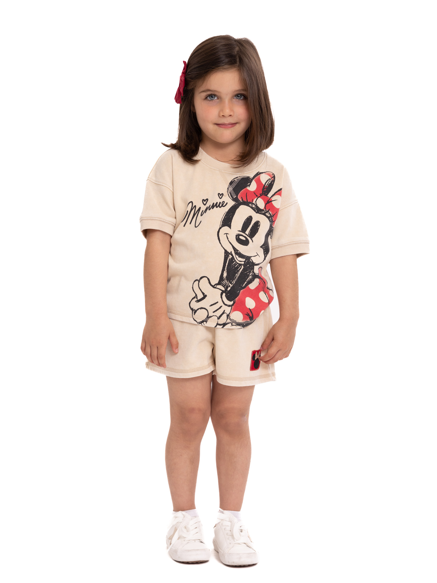 Minnie Mouse Toddler Girls Tee and Shorts Set, 2-Piece, Sizes 12M-5T - image 3 of 11